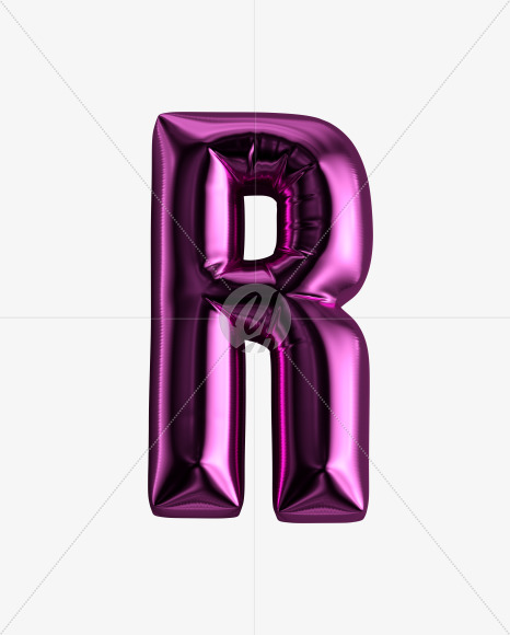 Letter P from Happy Birthday Font on Yellow Images Creative Fonts