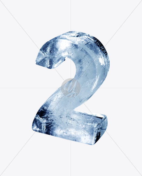 2 from Ice Rotation Font on Yellow Images Creative Fonts