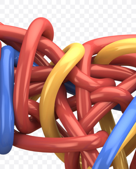 q lowercase from Color Wires Font on Yellow Images Creative Fonts