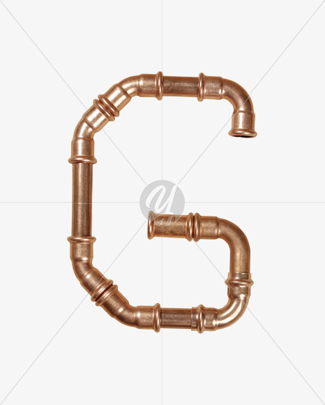 Copper Pipe Font - Handmadefont