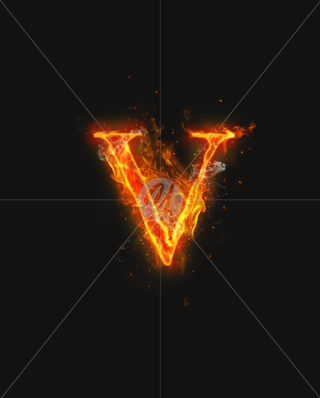 v