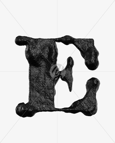 E uppercase