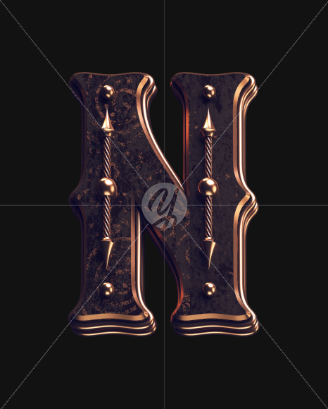 N lowercase