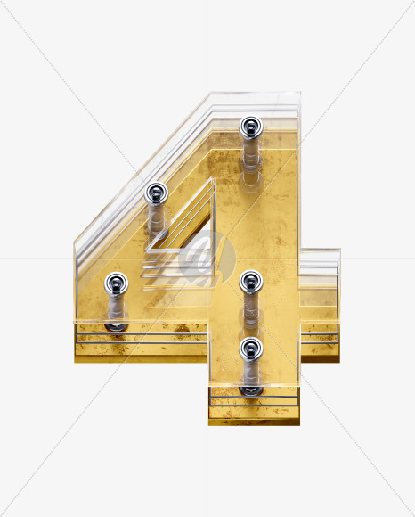 x5-font-number-4