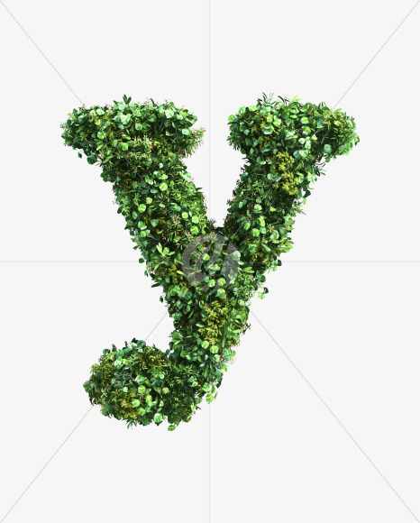green_plant_lowercase_y