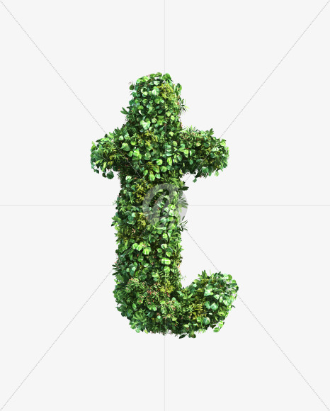 green_plant_lowercase_t