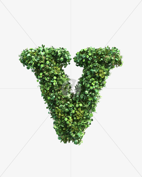 green_plant_lowercase_v
