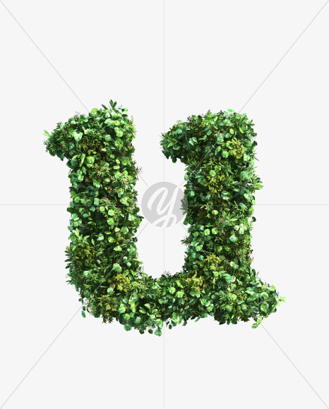 green_plant_lowercase_u