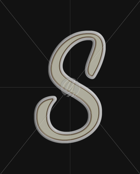 S uppercase