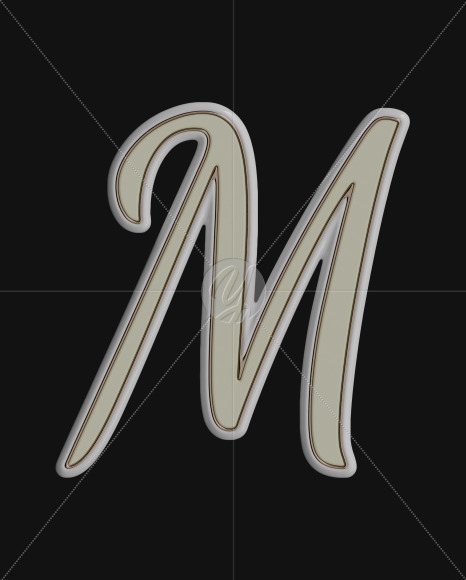 M uppercase