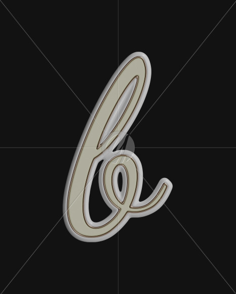 b lowercase
