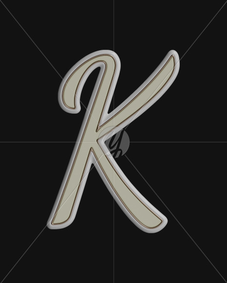 K uppercase