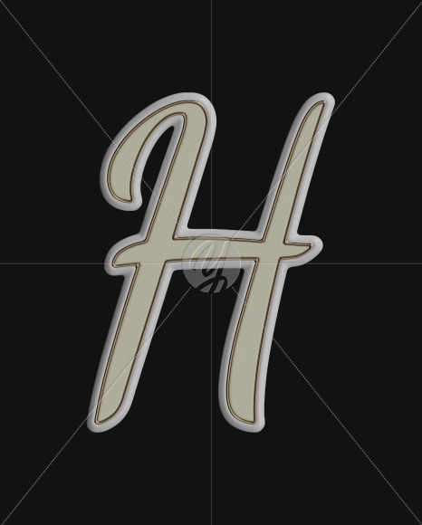 H uppercase