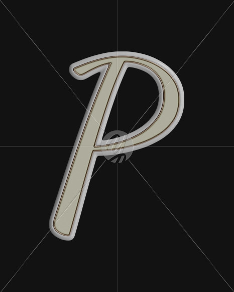 P uppercase