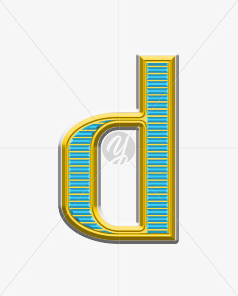 d lowercase
