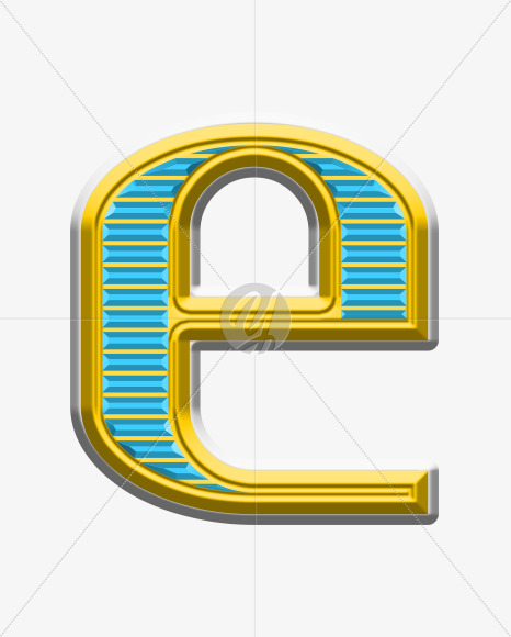 e lowercase