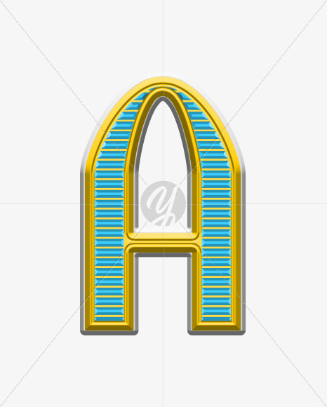 A uppercase