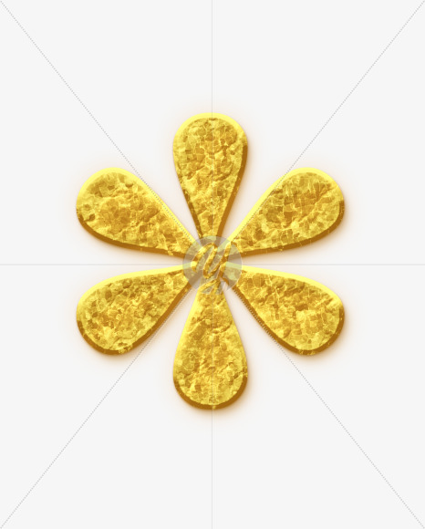 Asterisk_Golden-Font