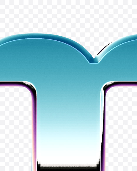 m_Lowercase_ChromeAlphabet