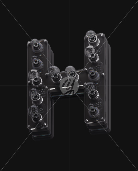 H off