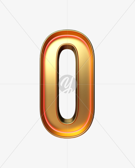 Golden neon numbers