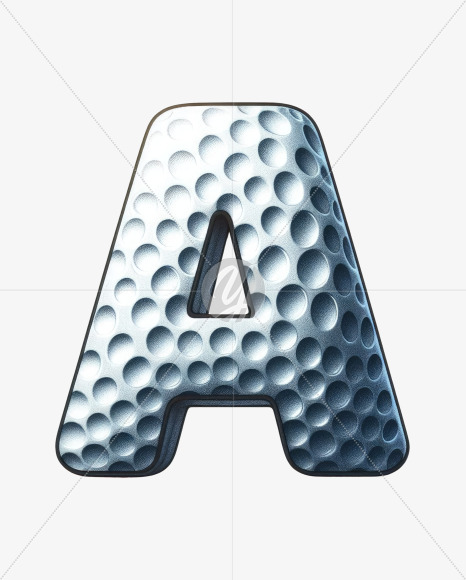 Golf Doodle Alphabet