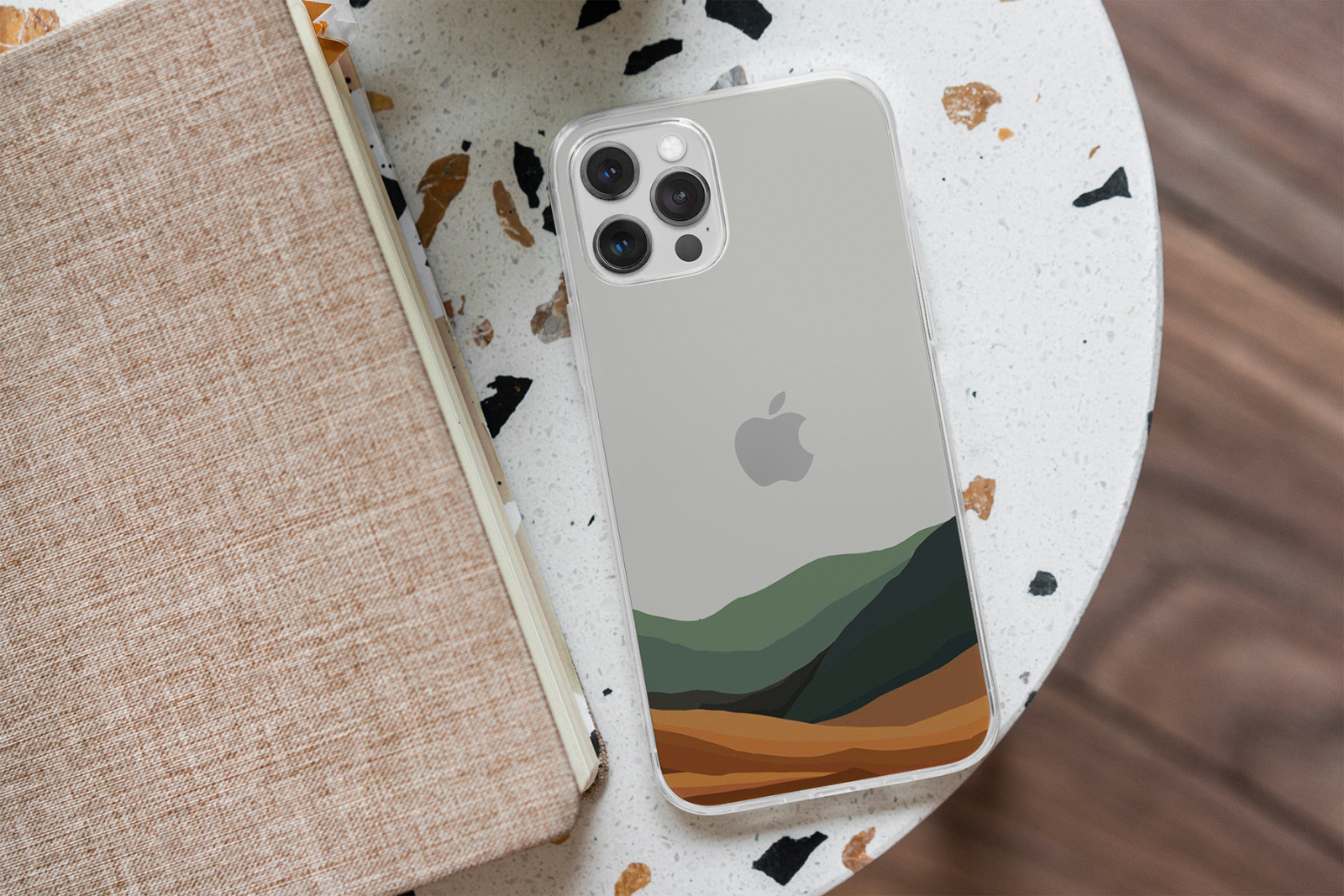 Download iPhone 12/Pro Clear Case MockUp in Device Mockups on ...