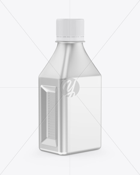 Metallic Bottle Mockup PSD #3