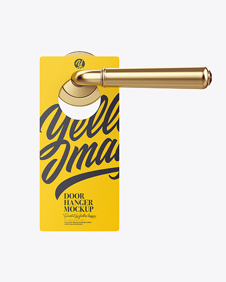 Door Hanger Mockup