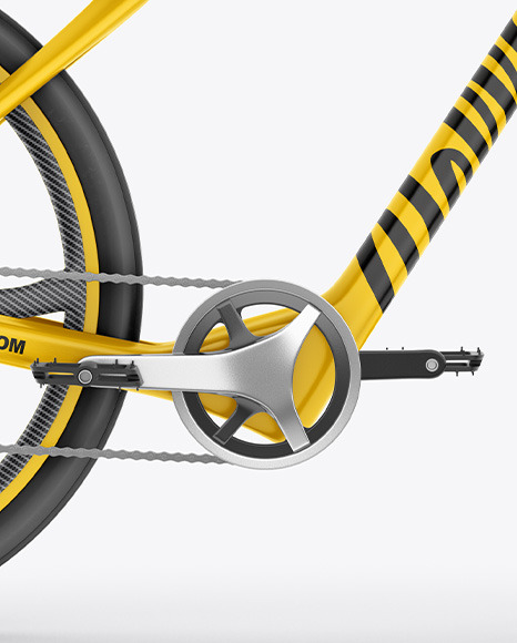 Download Carbon Electric Road Bike Mockup In Vehicle Mockups On Yellow Images Object Mockups