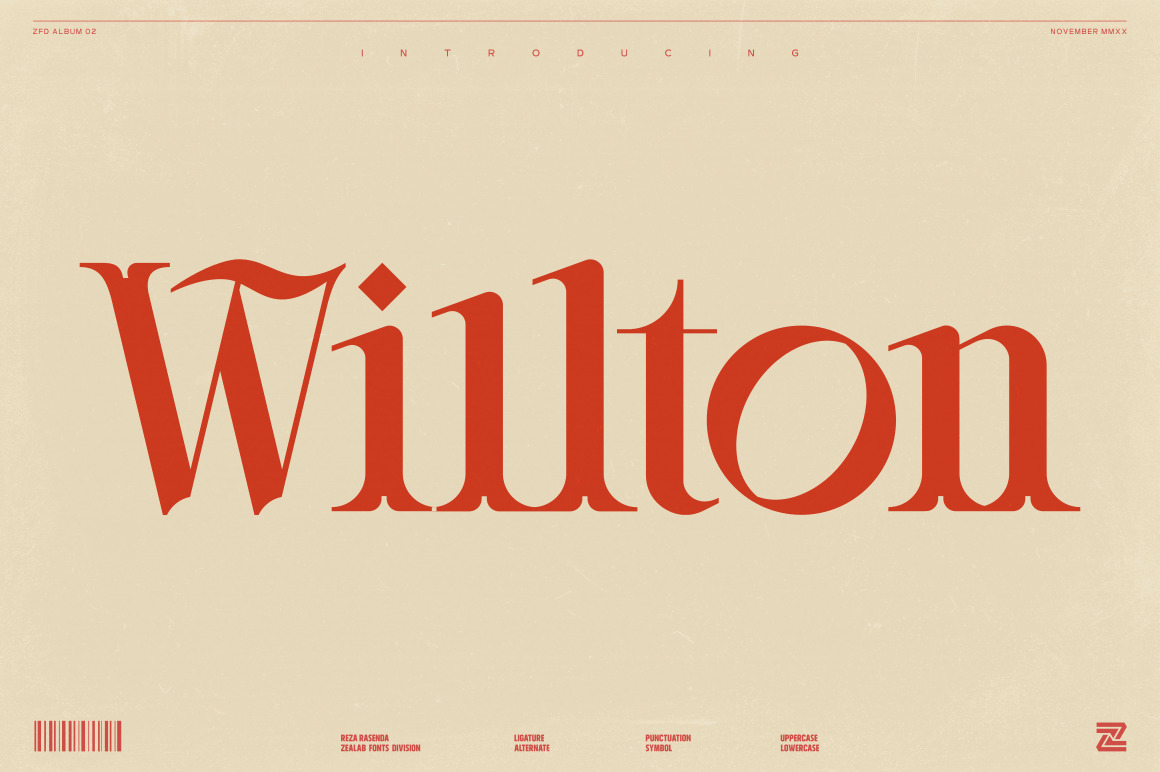 Willton Multipurpose Display Font In Fonts On Yellow Images Creative Store