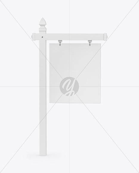 Real Estate Sign Mockup PSD #3