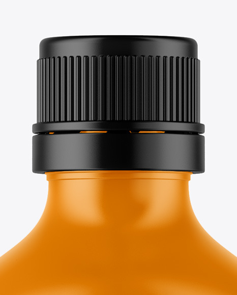 Matte Plastic Bottle Mockup PSD #2