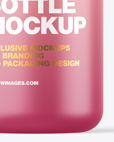 Download Matte Sanitizer Bottle W Closed Pump Mockup In Bottle Mockups On Yellow Images Object Mockups