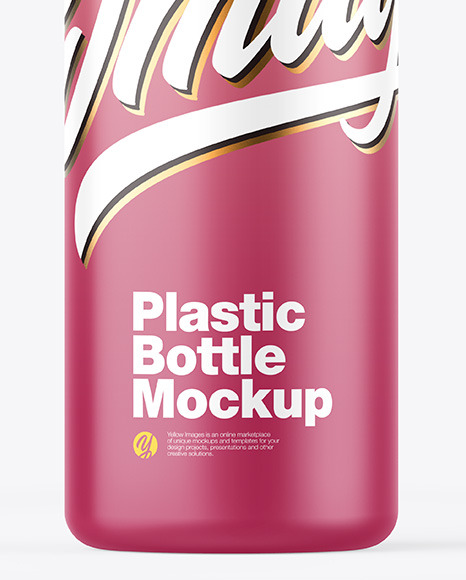 Matte Bottle Mockup PSD #6