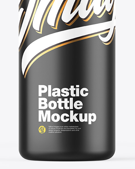 Matte Bottle Mockup PSD #7