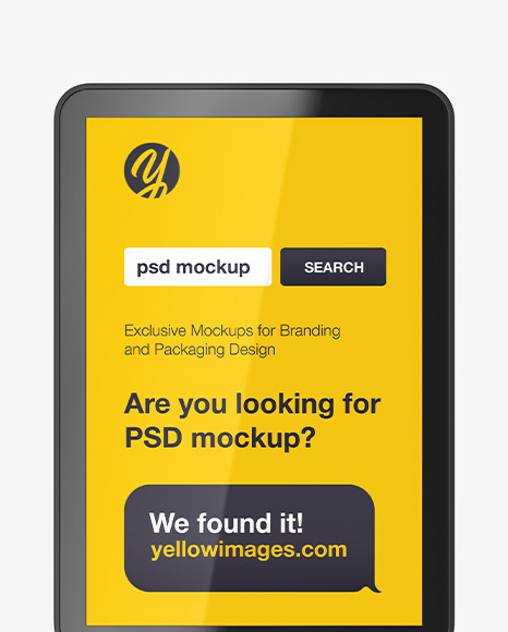 Matte Citylight Billboard Mockup   Front View PSD #2