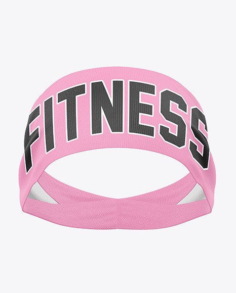 Download Headband Mockup Front View In Apparel Mockups On Yellow Images Object Mockups