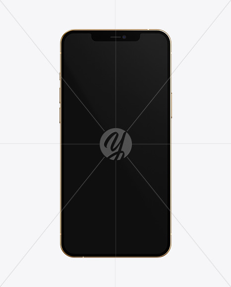 Download Apple Iphone 12 Pro Max Graphite Mockup In Device Mockups On Yellow Images Object Mockups