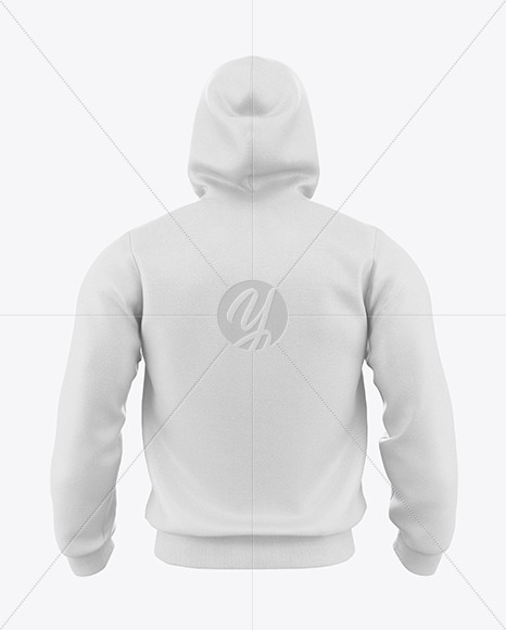 Download Men S Hoodie Mockup Back View In Apparel Mockups On Yellow Images Object Mockups