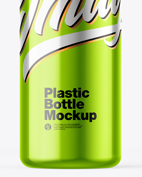 Metallic Bottle Mockup PSD #1
