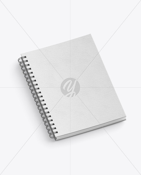 Download Leather Notebook Mockup In Stationery Mockups On Yellow Images Object Mockups PSD Mockup Templates