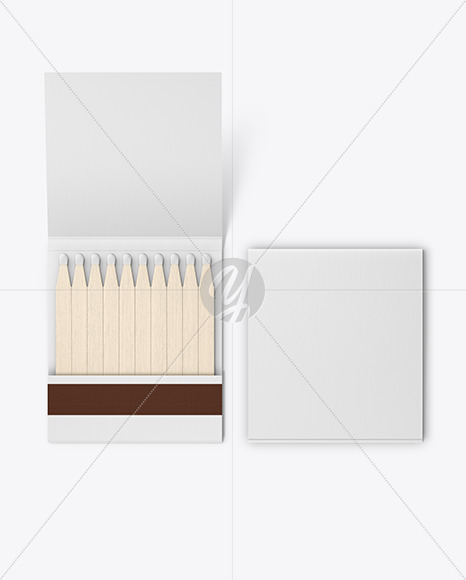 Download Matchbook Mockup In Packaging Mockups On Yellow Images Object Mockups