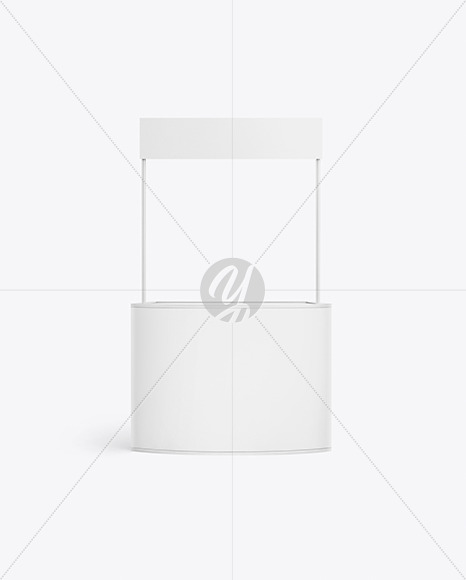 Free Advertising Stand Mockup