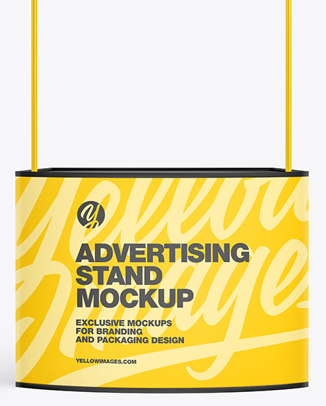Advertising Stand Mockup PSD #1