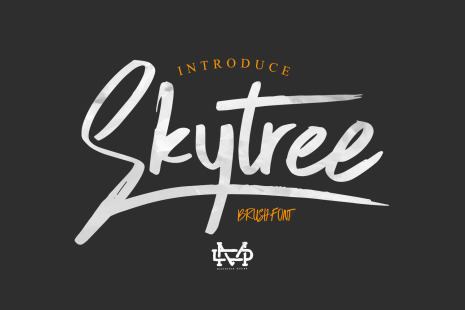 Skytree - Brush Script