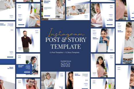 Modern School Instagram Template