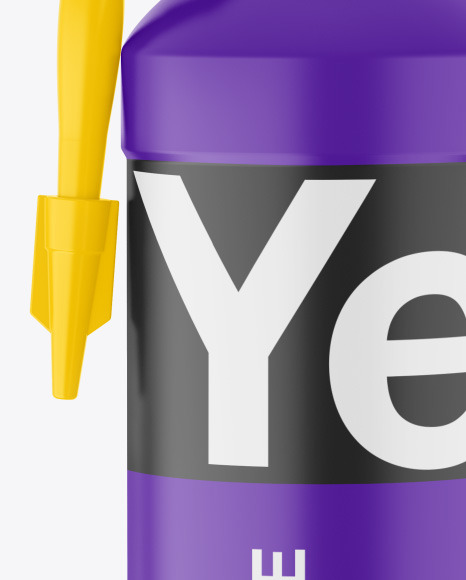 Matte Sealant Tube Mockup PSD #1