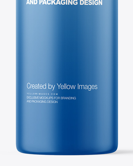Matte Cosmetic Bottle Mockup PSD #7