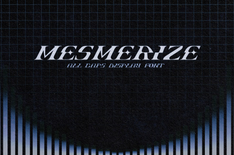 MESMERIZE / Display Font